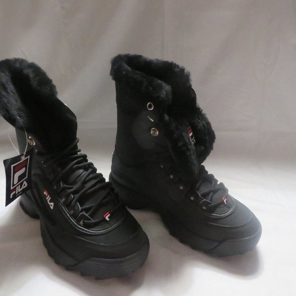 high top filas boots